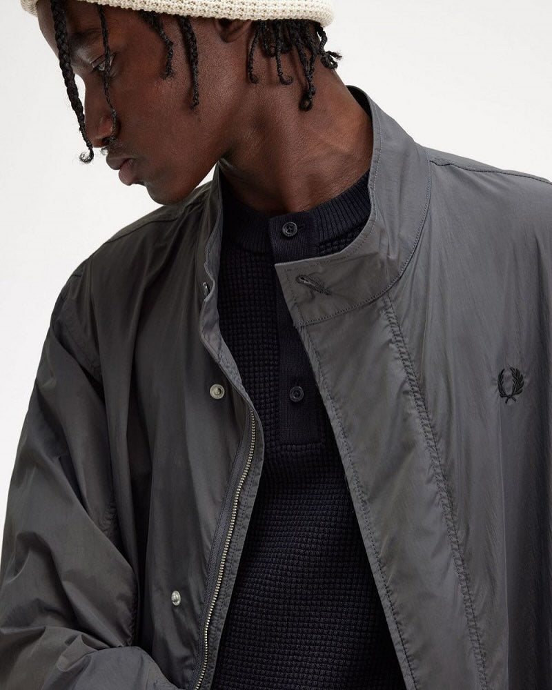 Fred Perry Mens Jacket Grey