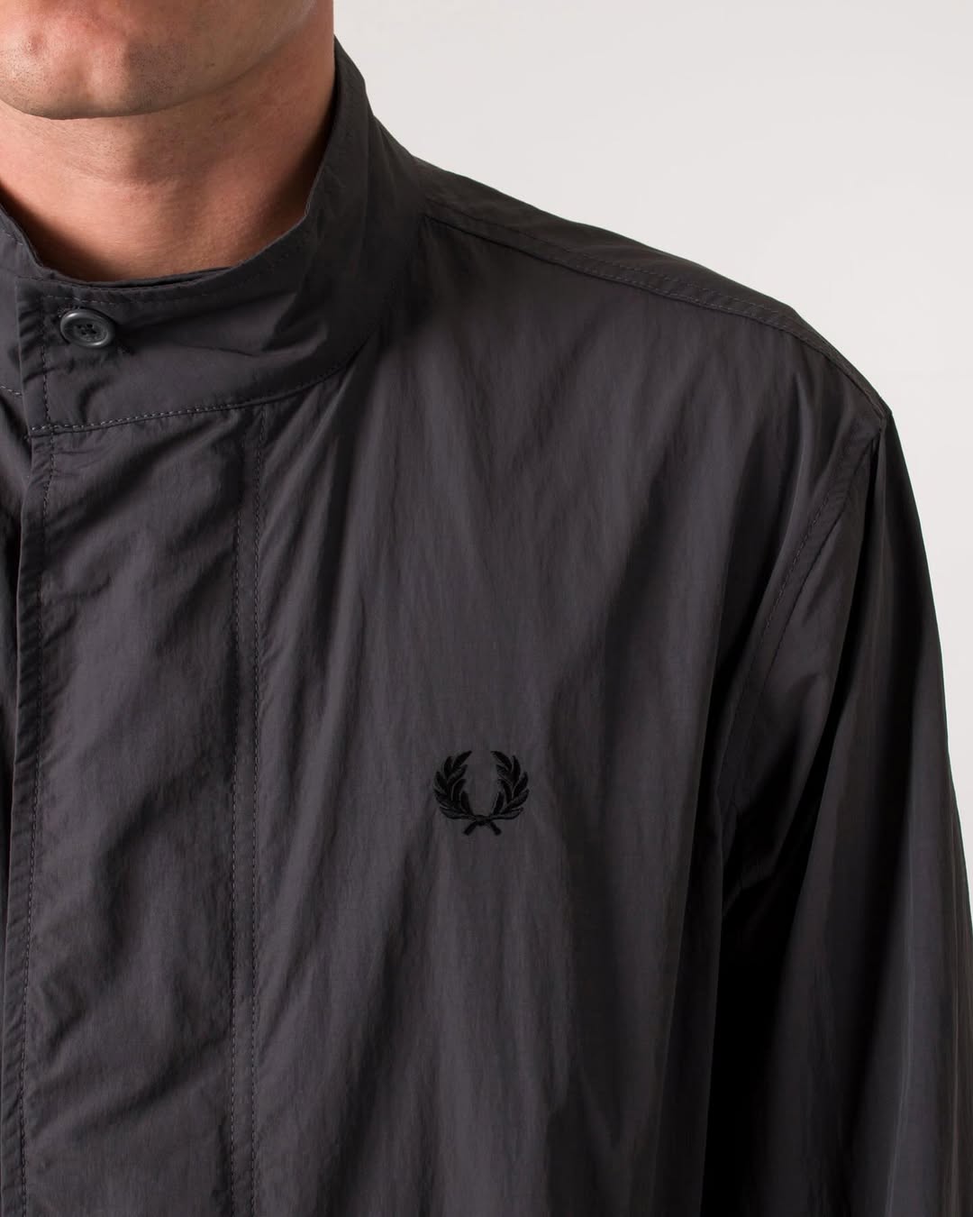 Fred Perry Mens Jacket Grey