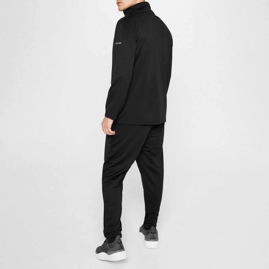 Lonsdale FghtDri Black Zipper