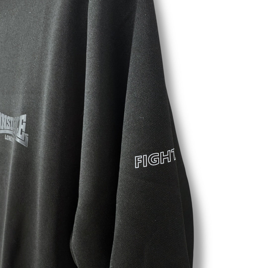 Lonsdale FghtDri Black Zipper