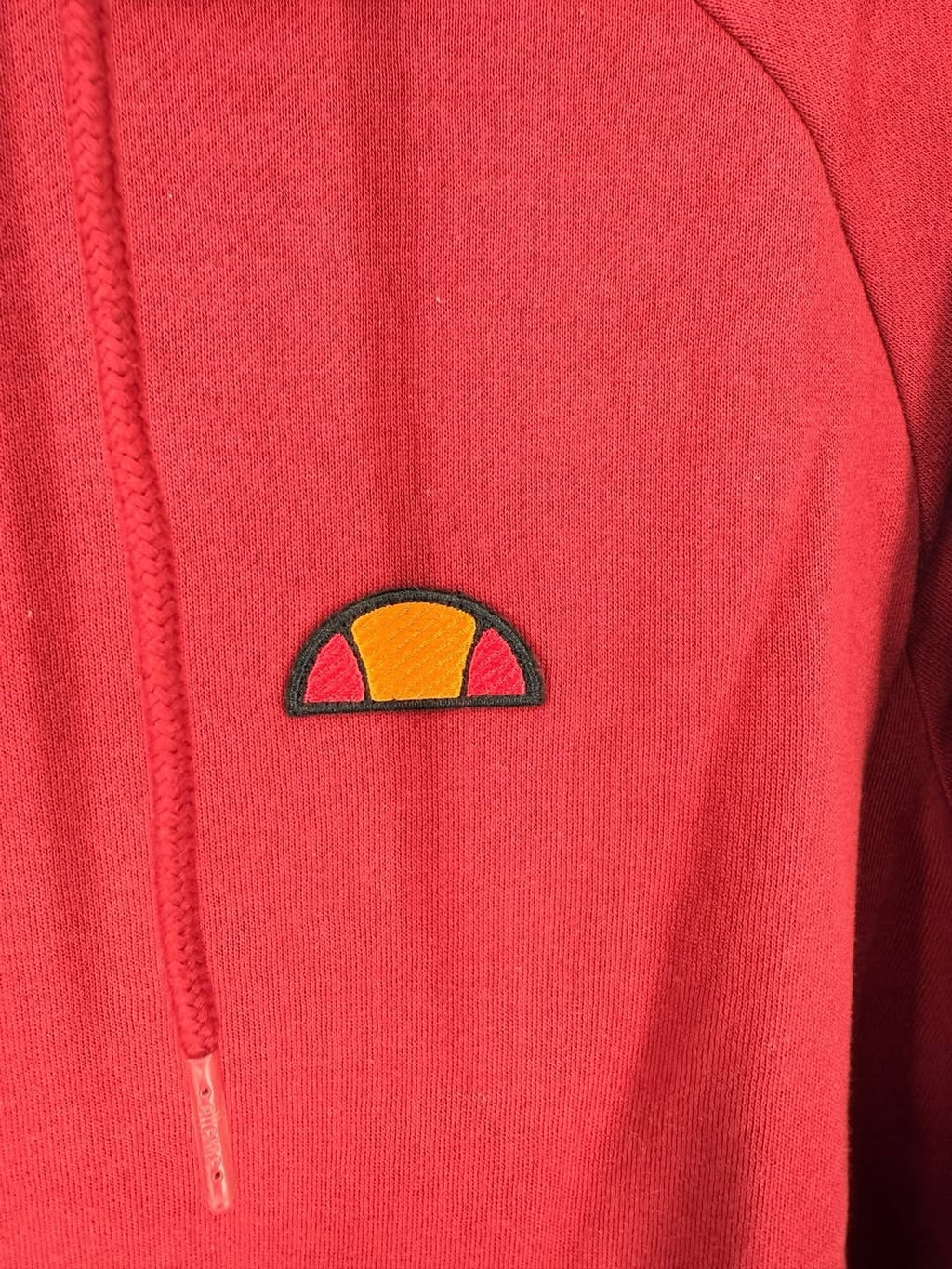 Ellesse Hoody Burgundy Medium