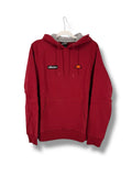Ellesse Hoody Burgundy Medium